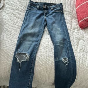 BlankNYC Jeans - 26 Distressed Skinny/Spray-on
